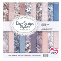 Duo Design Papier Kondolenz 2