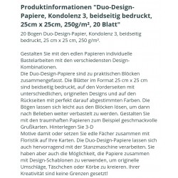 Duo Design Papier Kondolenz 3