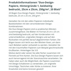 Duo Design Papier Hintergründe 1