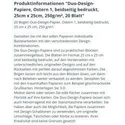 Duo Design Papier Ostern 1