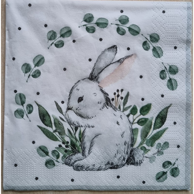 Serviette Kaninchen