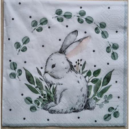 Serviette Kaninchen
