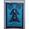Schutzengel Karte mit Anhänger türkis