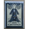Schutzengel Karte mit Anhänger creme