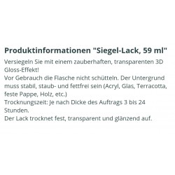 Siegel Lack 59 ml