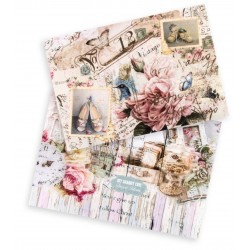 Reispapier Vintage 10