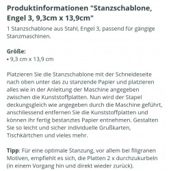 Metall Stanzform Engel