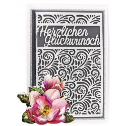 Metall Stanzform Herzlichen Glückwunsch