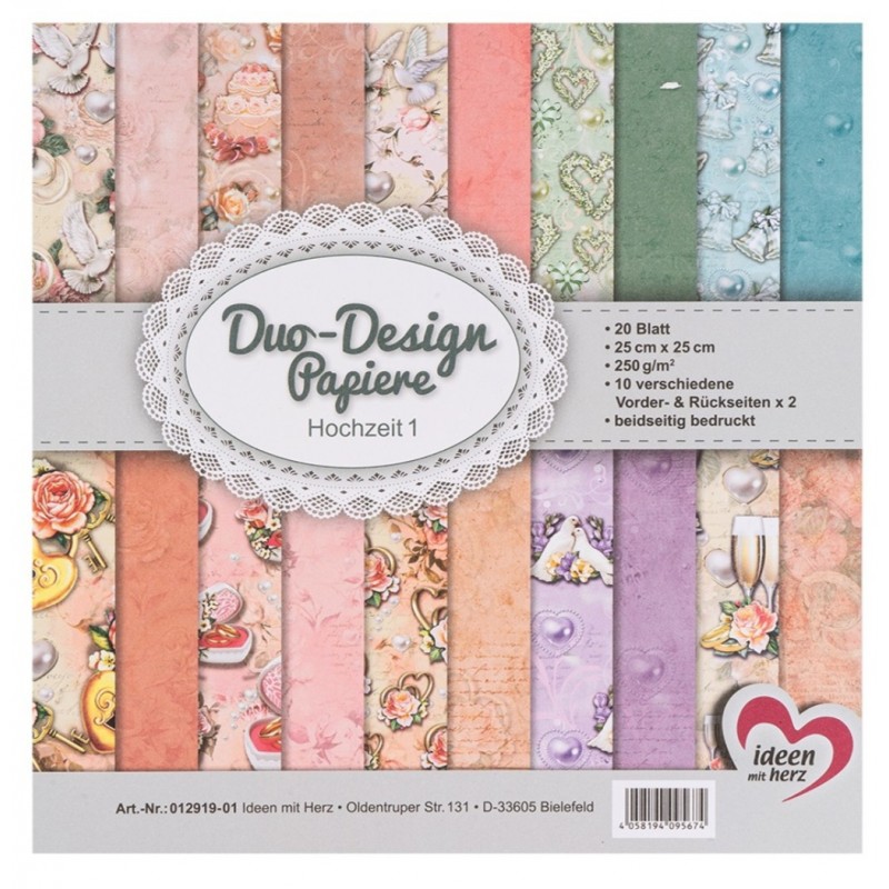 Duo Design Papier Hochzeit 1