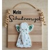 Schild Mein Schutzengel grün