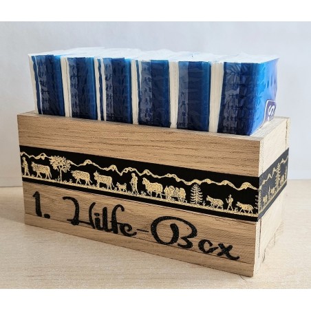Taschentuch-Böxli 1. Hilfe Box