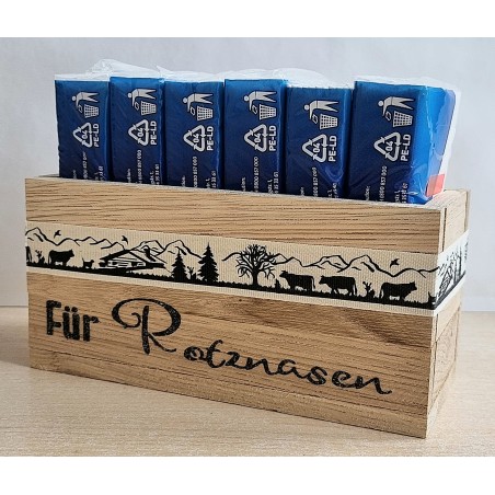 Taschentuch-Böxli Rotznasen/Freudentränen