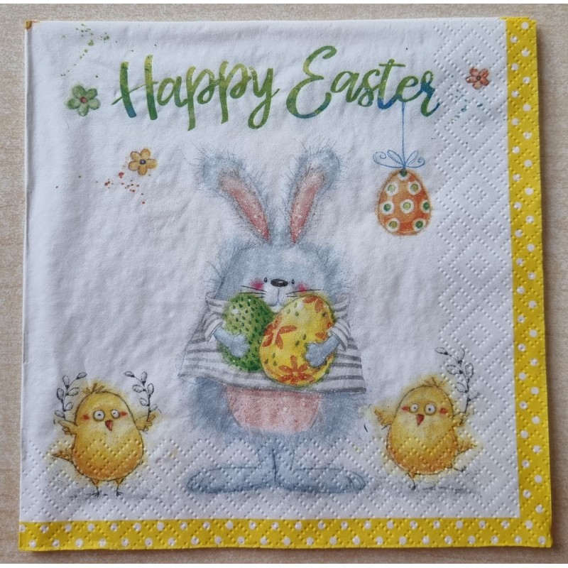 Serviette Happy Easter