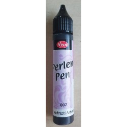 Perlen Pen anthrazit