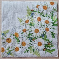 Serviette Margriten