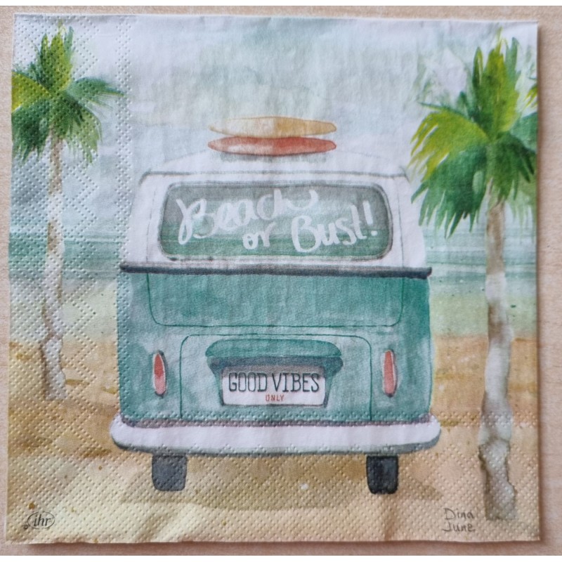 Serviette VW Bus/Strand