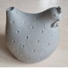 Beton Huhn grau Wetterfest