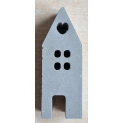 Beton Haus grau Wetterfest