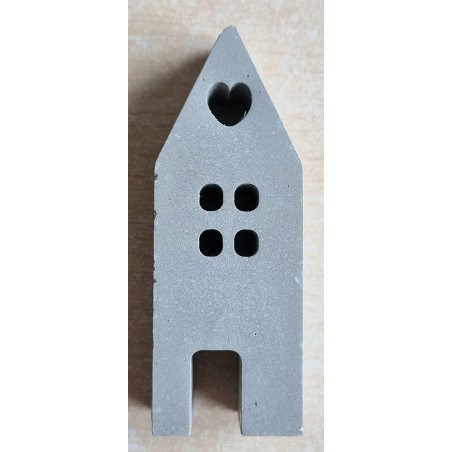 Beton Haus grau Wetterfest