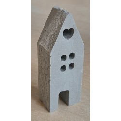 Beton Haus grau Wetterfest