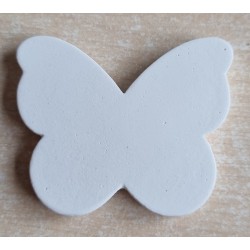 Beton Schmetterling weiss