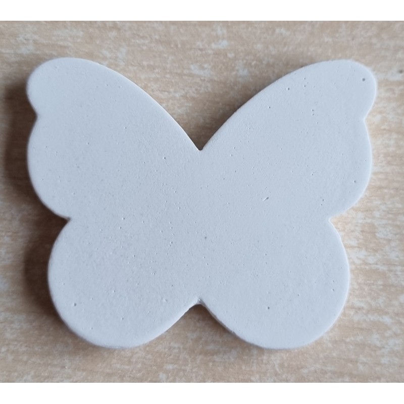 Beton Schmetterling weiss