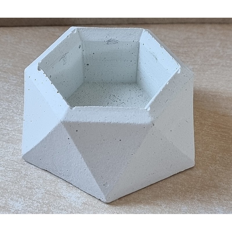 Beton Schälchen weiss
