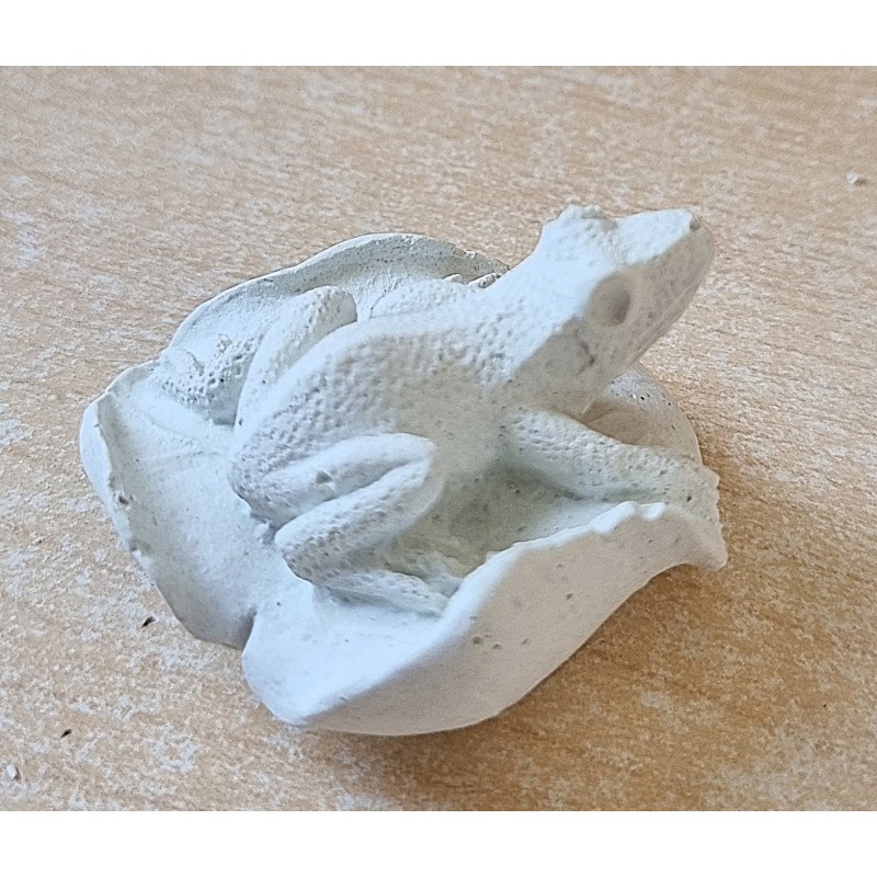 Beton Frosch  weiss