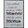 Schablone Gesundheit, Liebe & schöne Momente