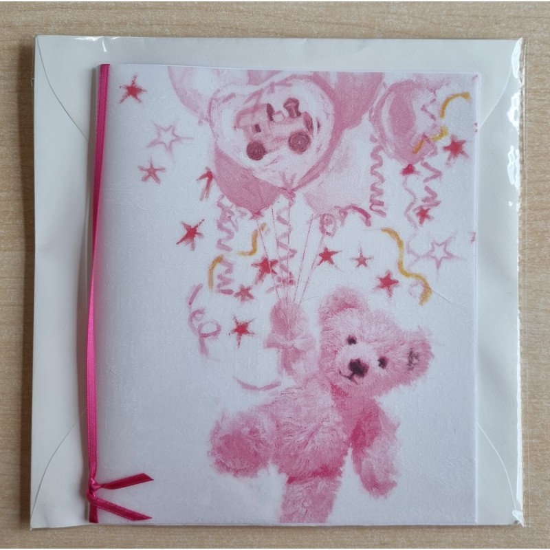 Teddybär rosa