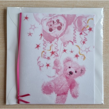 Teddybär rosa