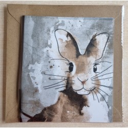 Kaninchen braun/grau