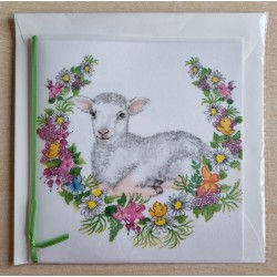 Lamm/Blumenkranz