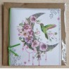 Mond/Blumen/Vogel