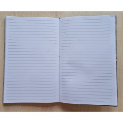 Filz Notizblock hellgrau