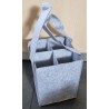 Filztasche hellgrau
