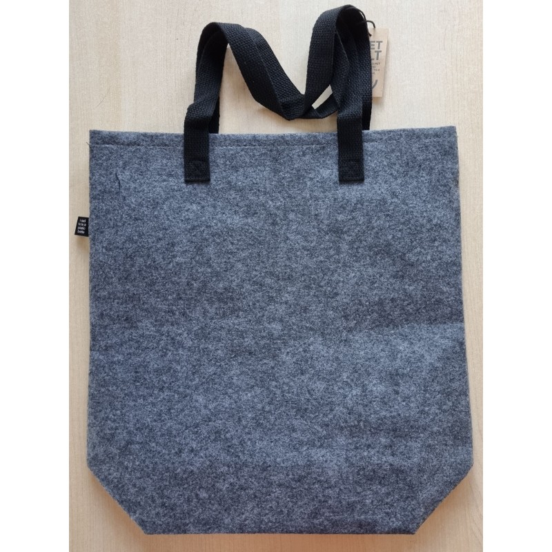 Filz Tasche grau