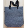 Filz Tasche grau
