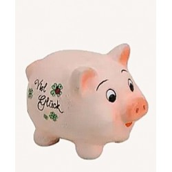 Keramik Schwein Viel Glück