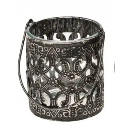 Metall Windlicht Antik 2