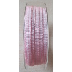 Dekoband kariert rosa