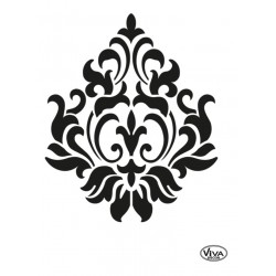 Schablone Ornament