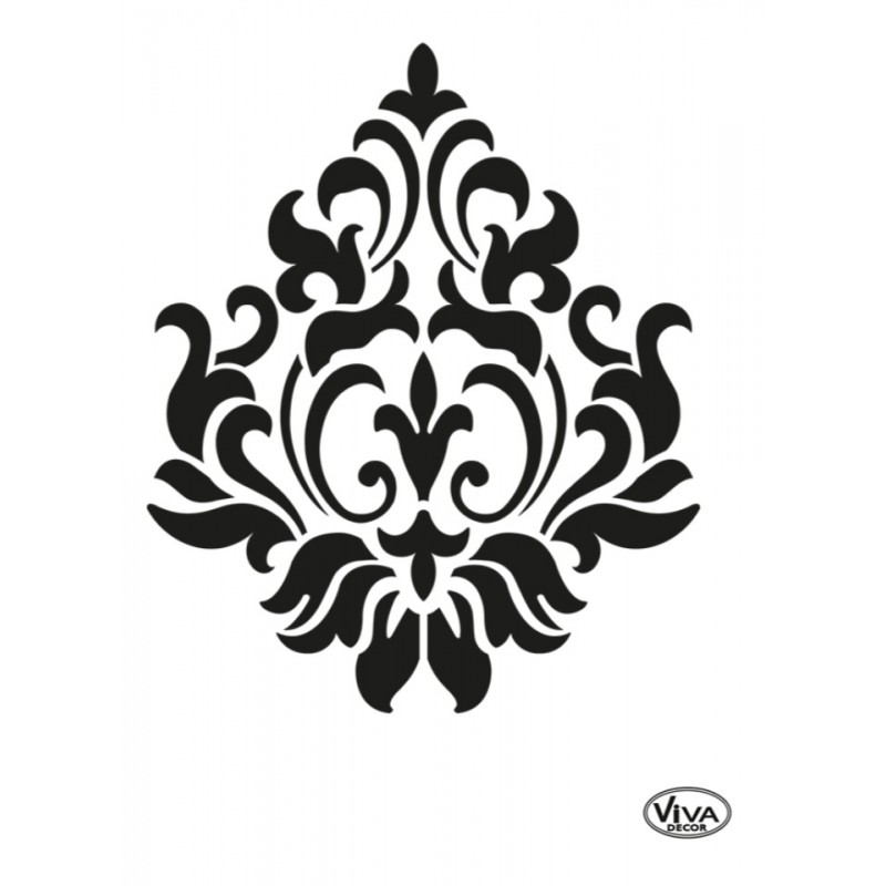 Schablone Ornament