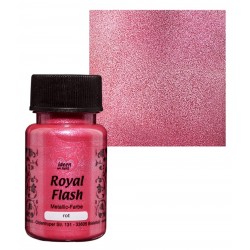 Royal Flash Metallic Farbe rot