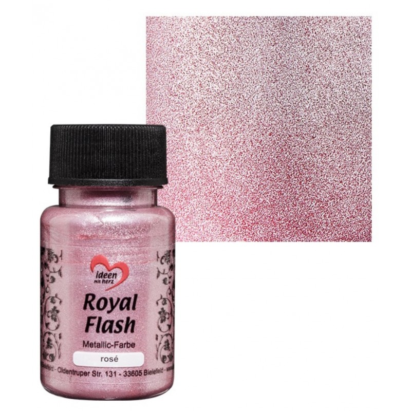 Royal Flash Metallic Farbe rosa