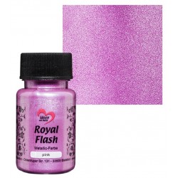 Royal Flash Metallic Farbe flieder/pink