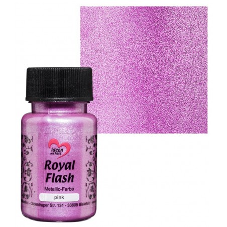 Royal Flash Metallic Farbe flieder/pink