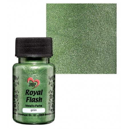 Royal Flash Metallic Farbe grün
