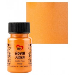 Royal Flash Metallic Farbe orange