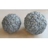 Rosenkugel aus Beton mittel